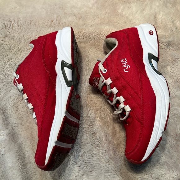 RYKA Catalyst III Canvas Walking Sneaker in Red Size 10 - Picture 4 of 7